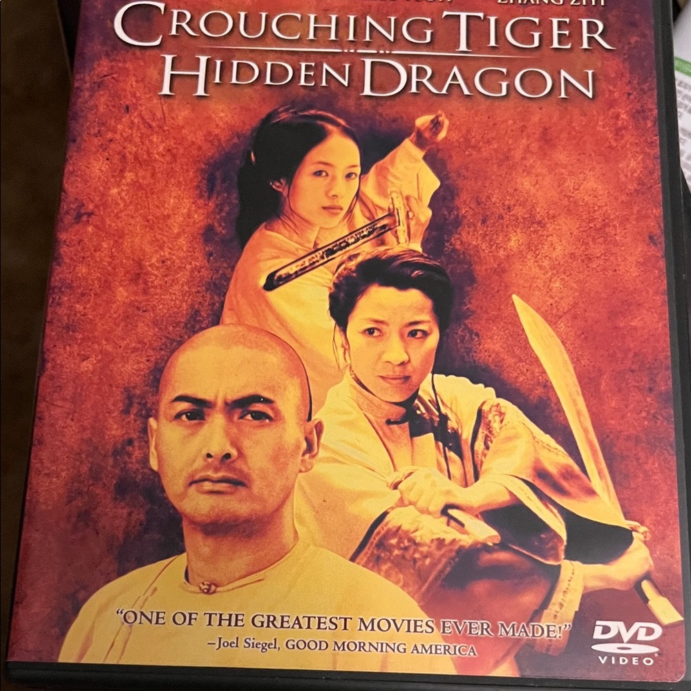 Crouching Tiger Hidden Dragon DVD